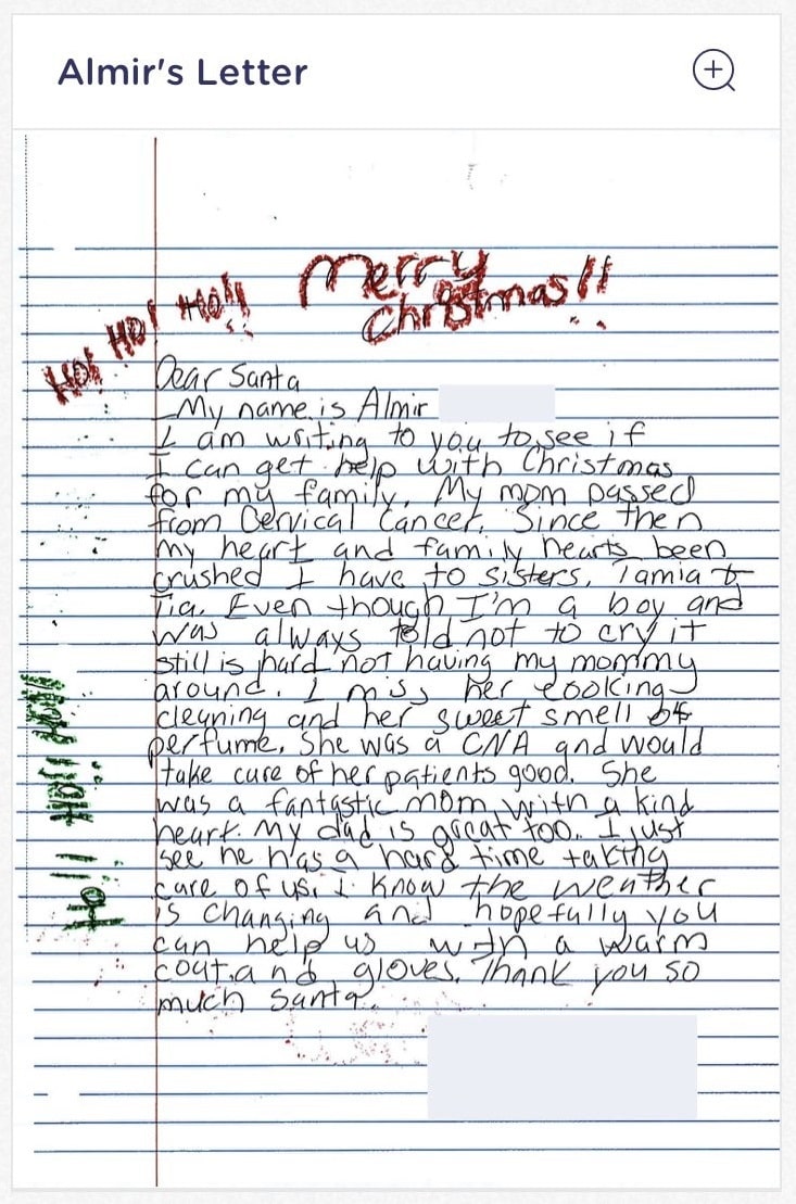 Almir's Letter